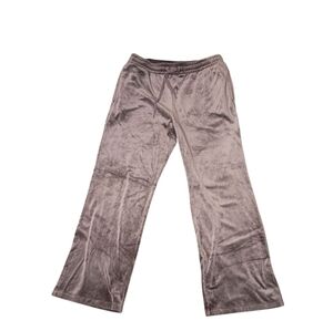 H&M Brown Velvet Trousers Size L